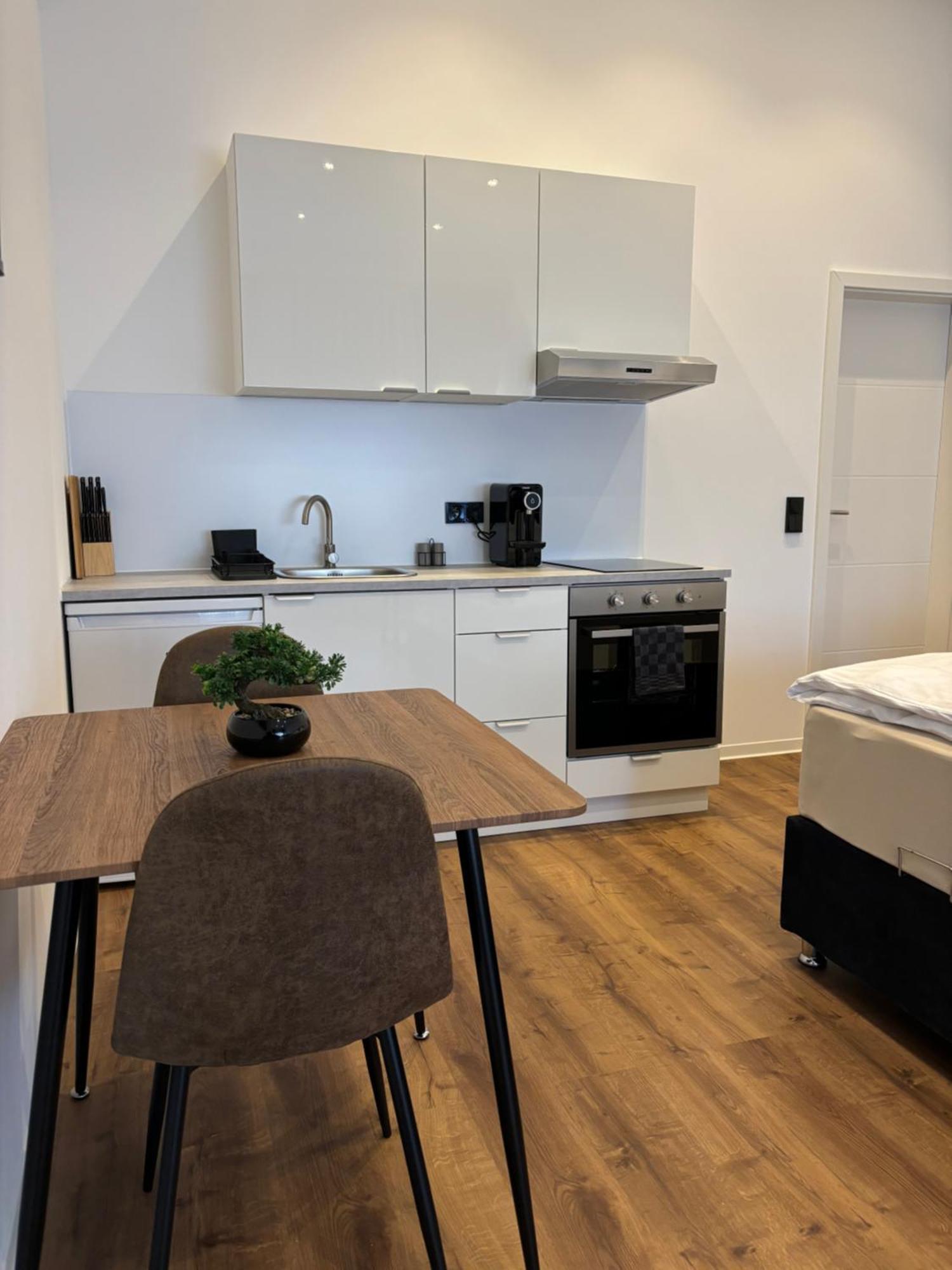 Luxus Apartment Mit Whirlpool In 킬 외부 사진