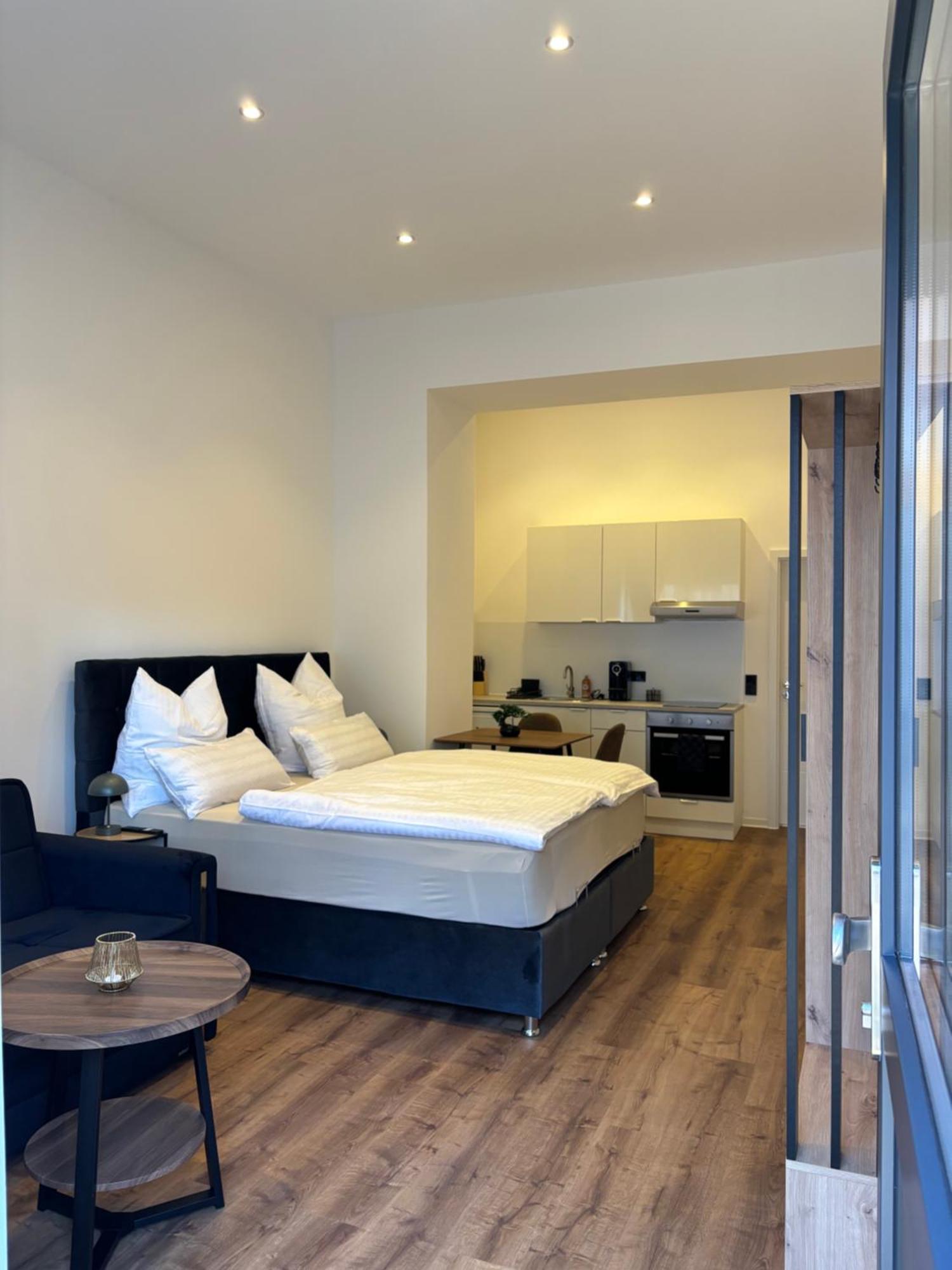 Luxus Apartment Mit Whirlpool In 킬 외부 사진
