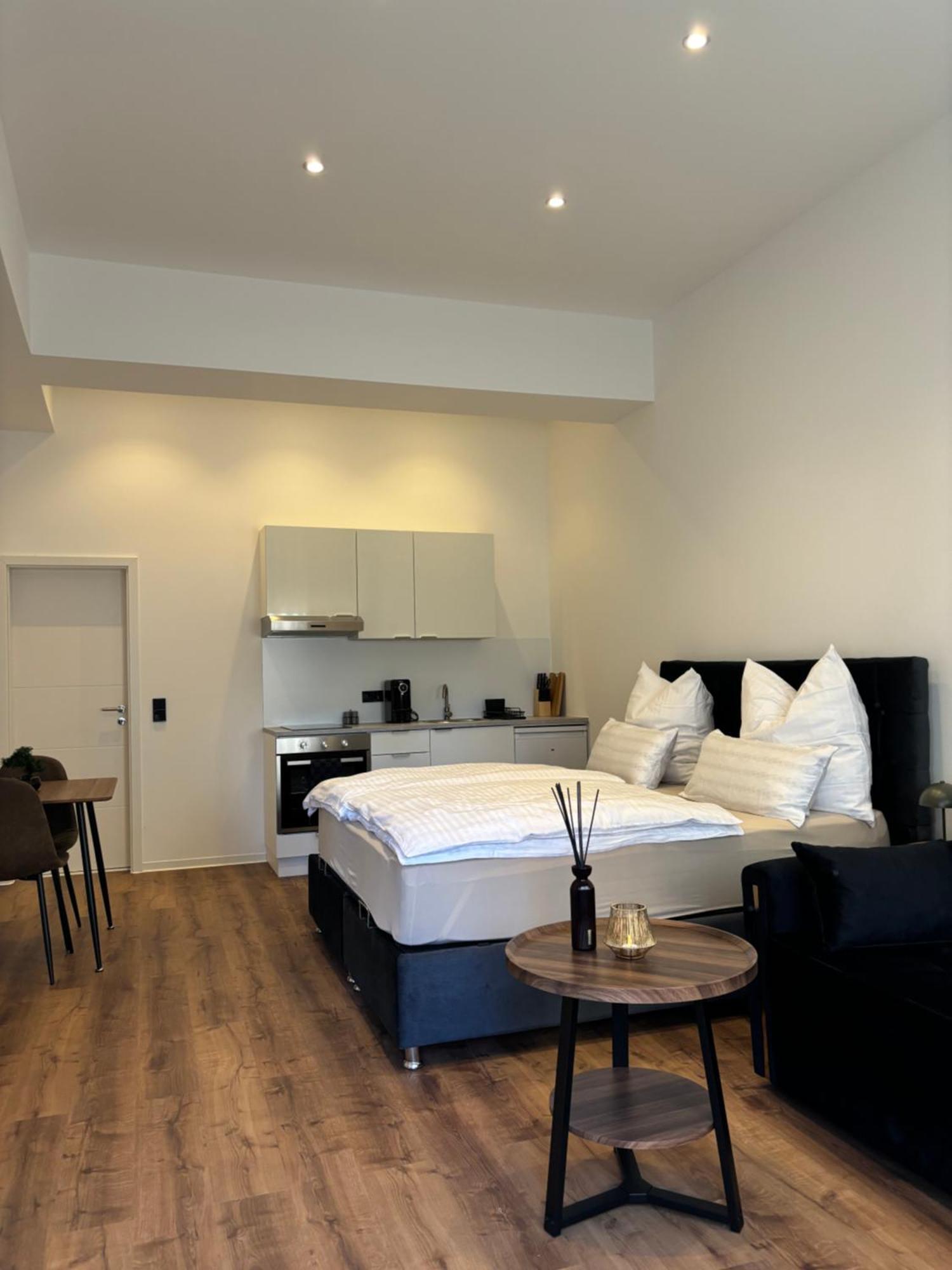 Luxus Apartment Mit Whirlpool In 킬 외부 사진
